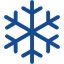 snowflake bleu 64